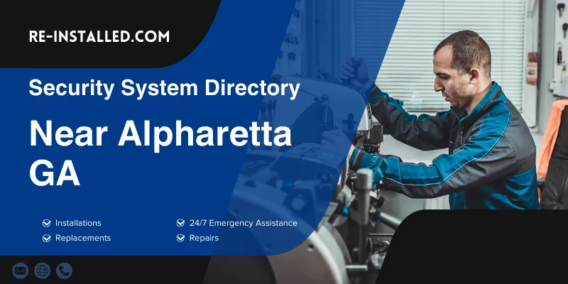Home Security System Installation near Alpharetta GA