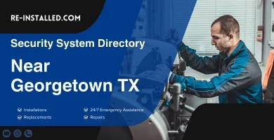 Home Security System Installation near Georgetown TX