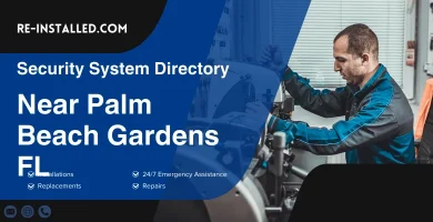 Home Security System Installation near Palm Beach Gardens FL
