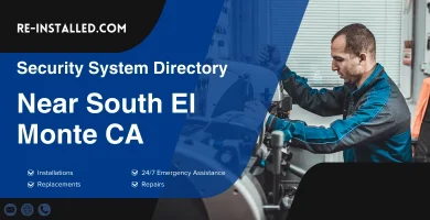 Home Security System Installation near South El Monte CA