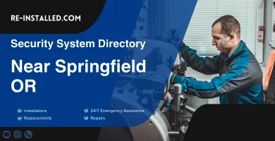 Home Security System Installation near Springfield OR