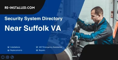 Home Security System Installation near Suffolk VA