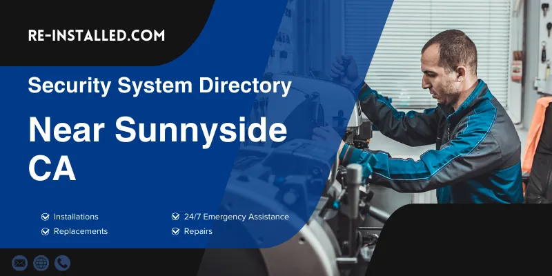 Home Security System Installation near Sunnyside CA