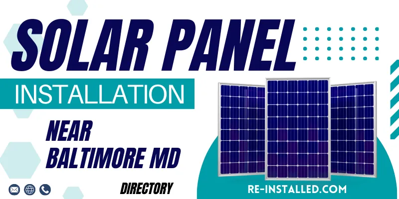 Solar Panel Installations near Baltimore MD