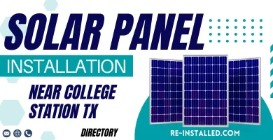 Solar Panel Installations near College Station TX