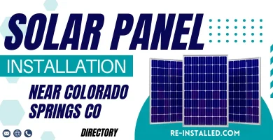 Solar Panel Installations near Colorado Springs CO