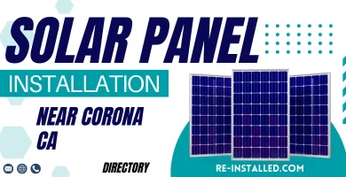 Solar Panel Installations near Corona CA