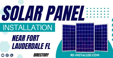 Solar Panel Installations near Fort Lauderdale FL