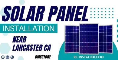 Solar Panel Installations near Lancaster CA