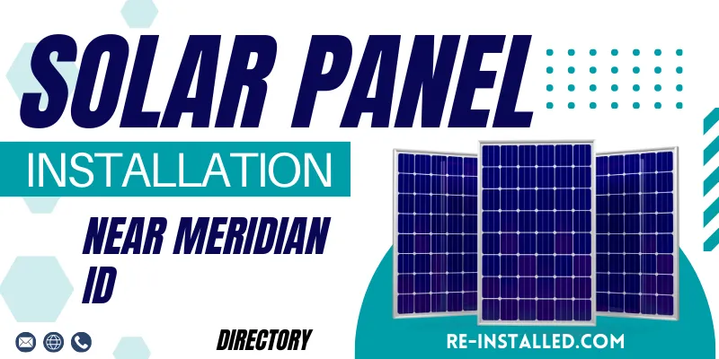 Solar Panel Installations near Meridian ID