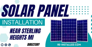 Solar Panel Installations near Sterling Heights MI