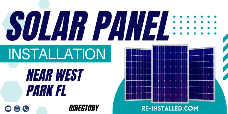 Solar Panel Installations near West Park FL