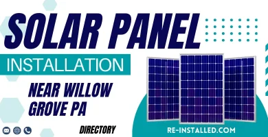 Solar Panel Installations near Willow Grove PA